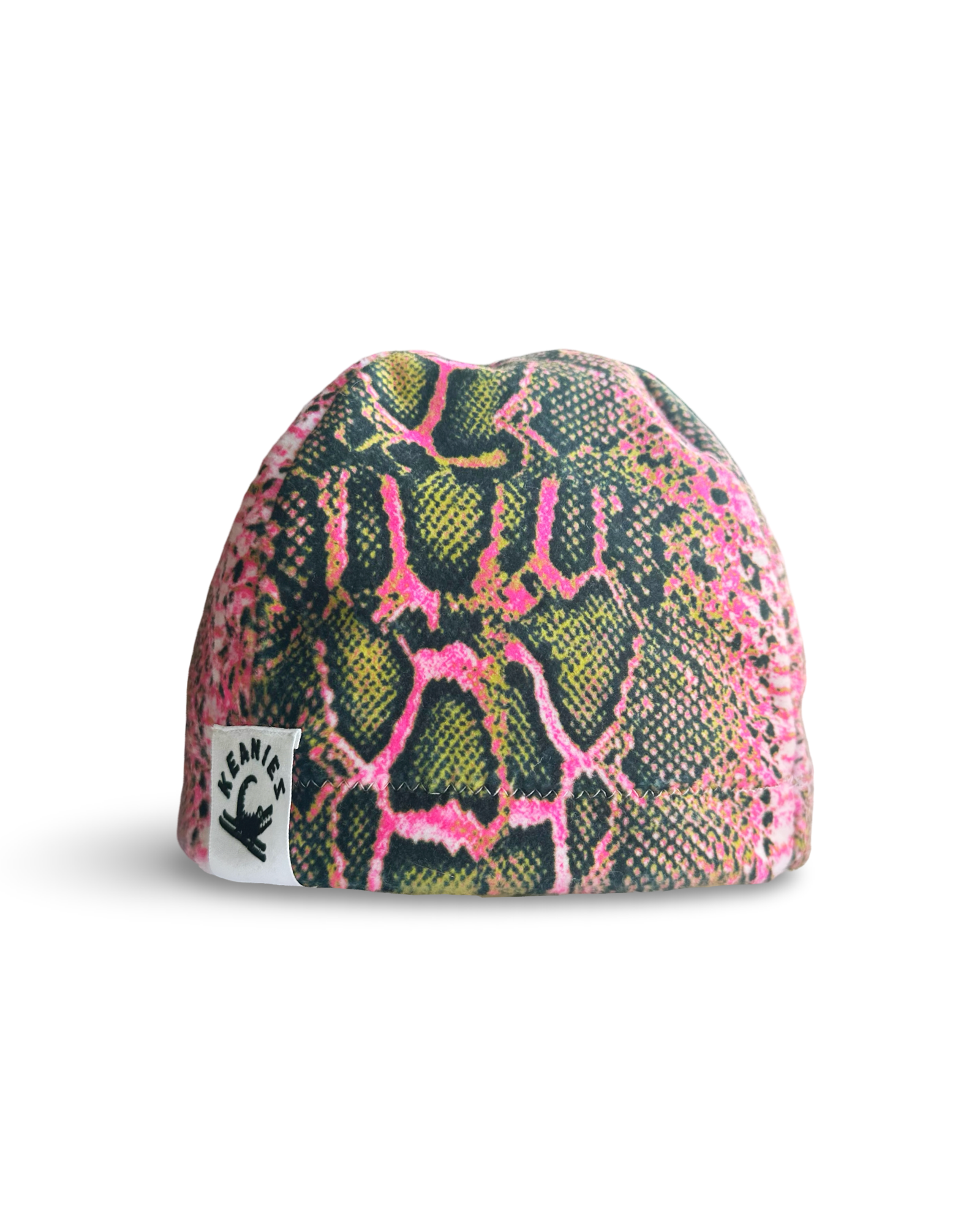 Pink Snake Skull Cap | Polartec Fleece