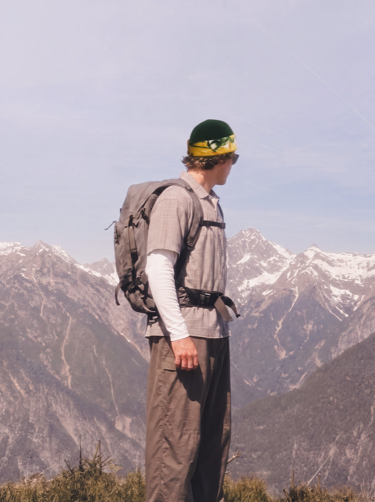 Sunflower Fisherman Beanie