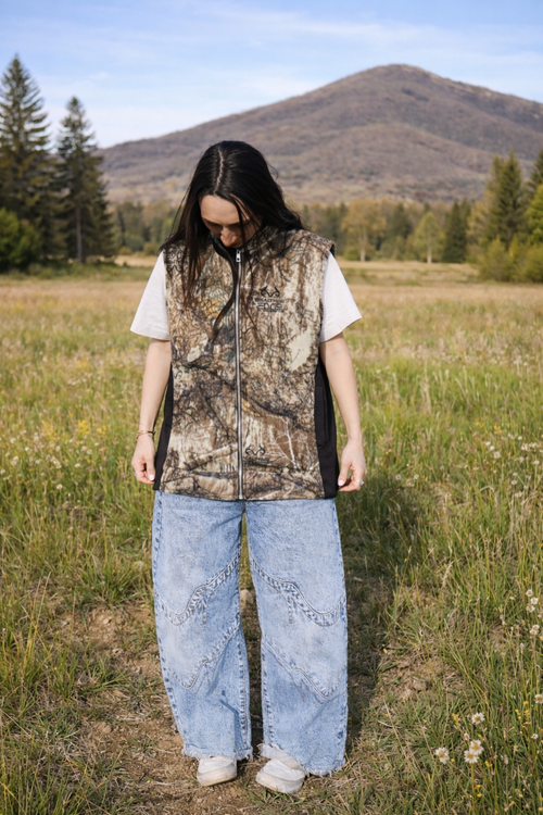 Camo Fleece Vest