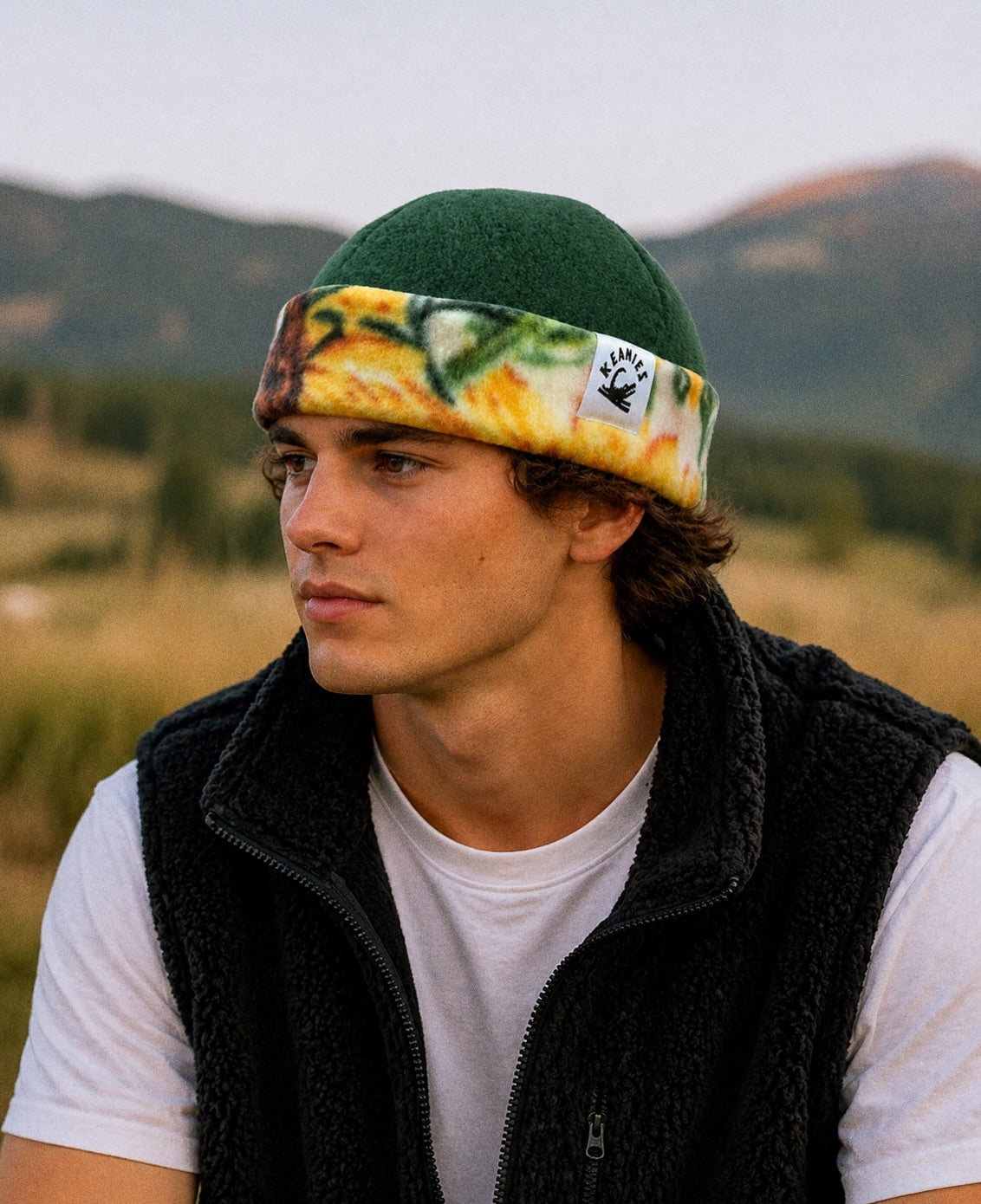 Sunflower Fisherman Beanie