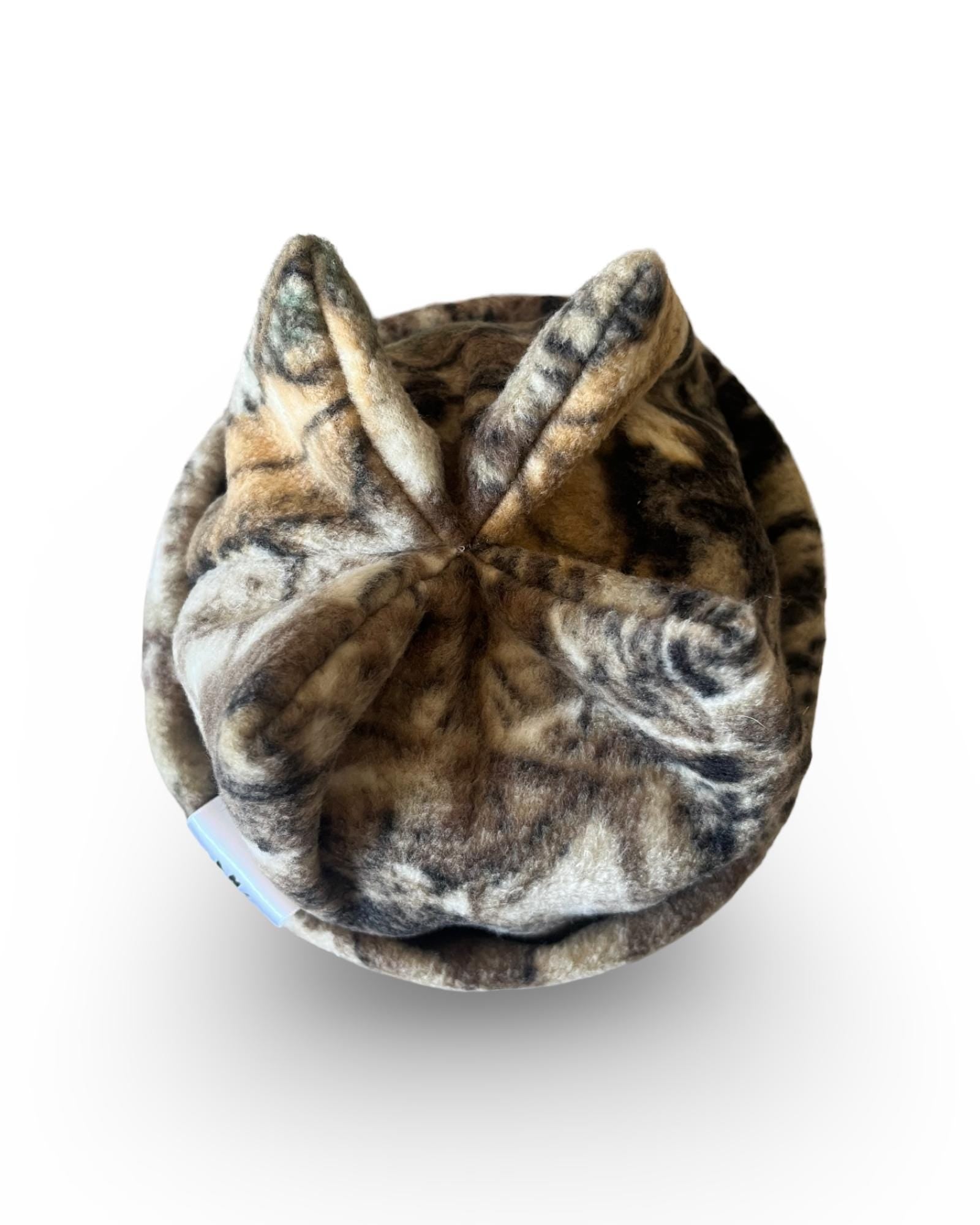 Camo Four Point Fleece Beanie | Custom fit