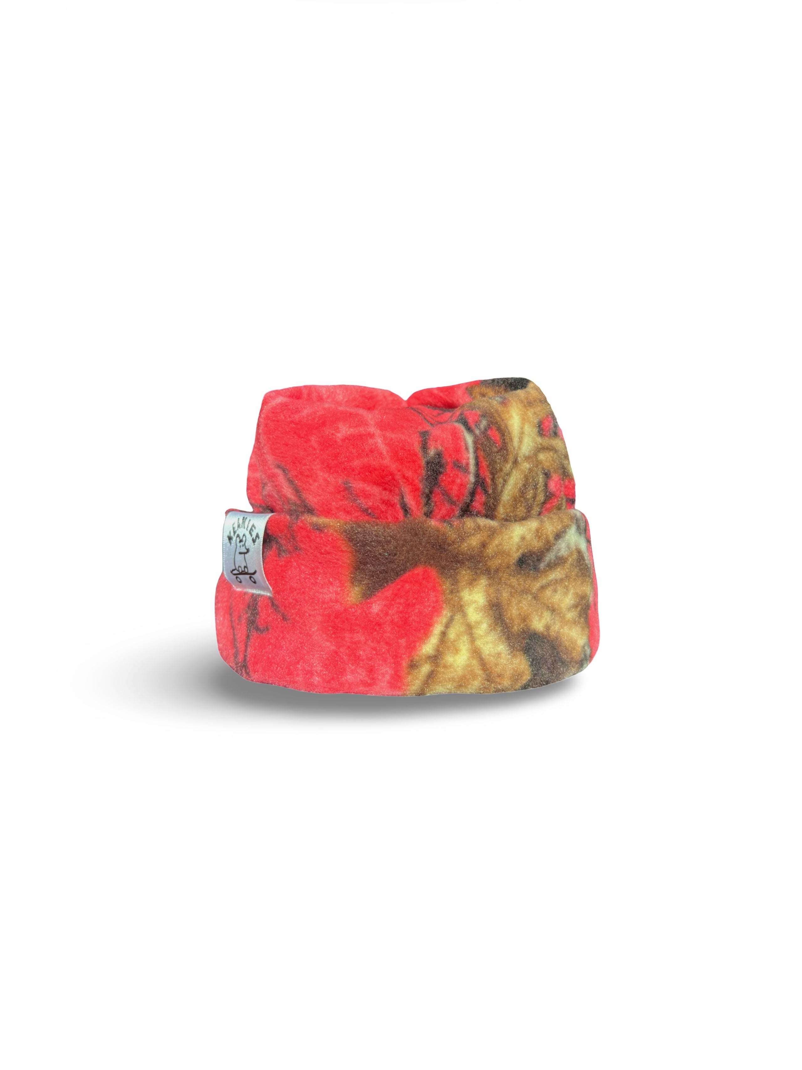 Pink Camo Box-Top Beanie