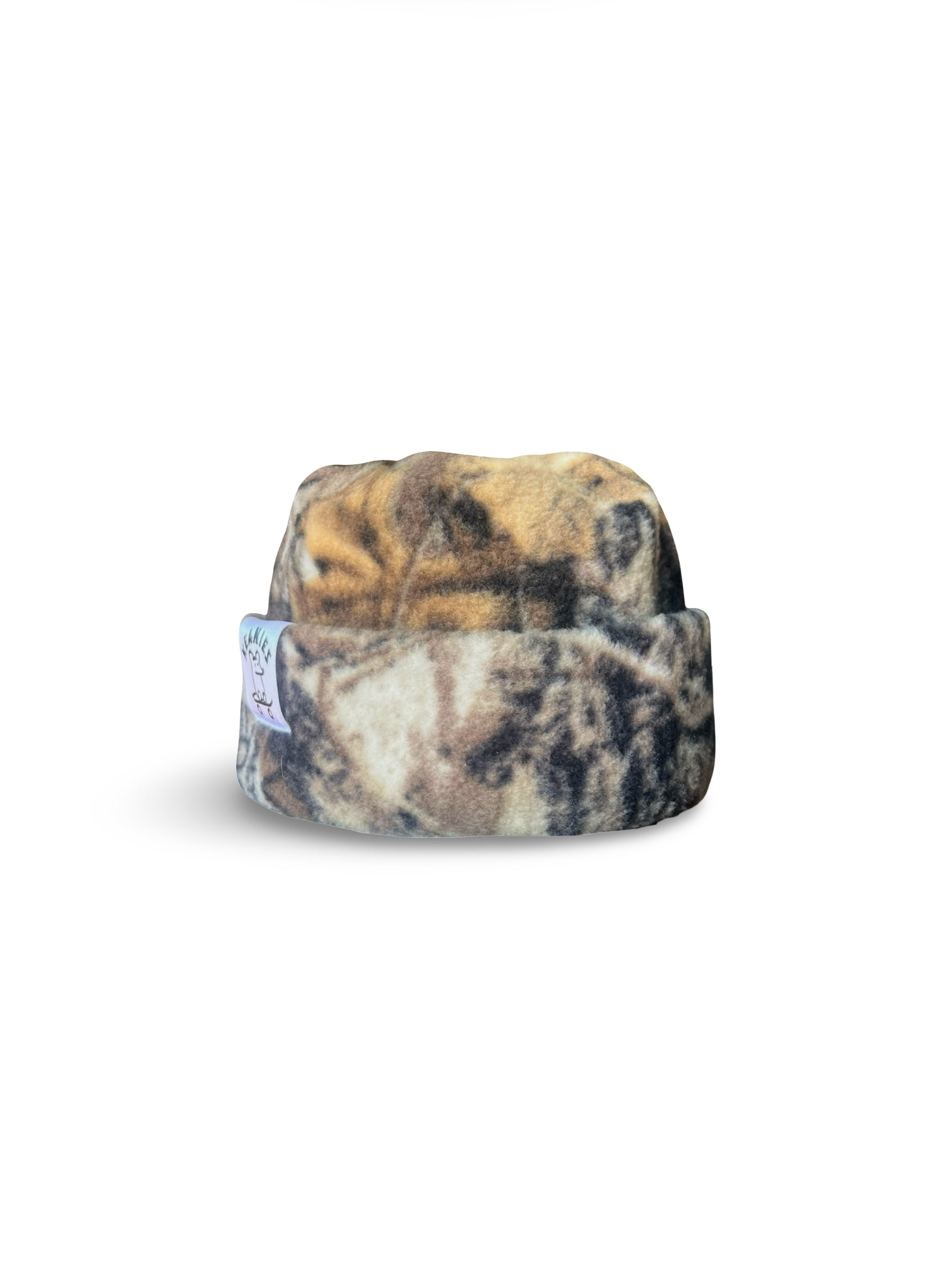 Camo Box Top Fleece Beanie