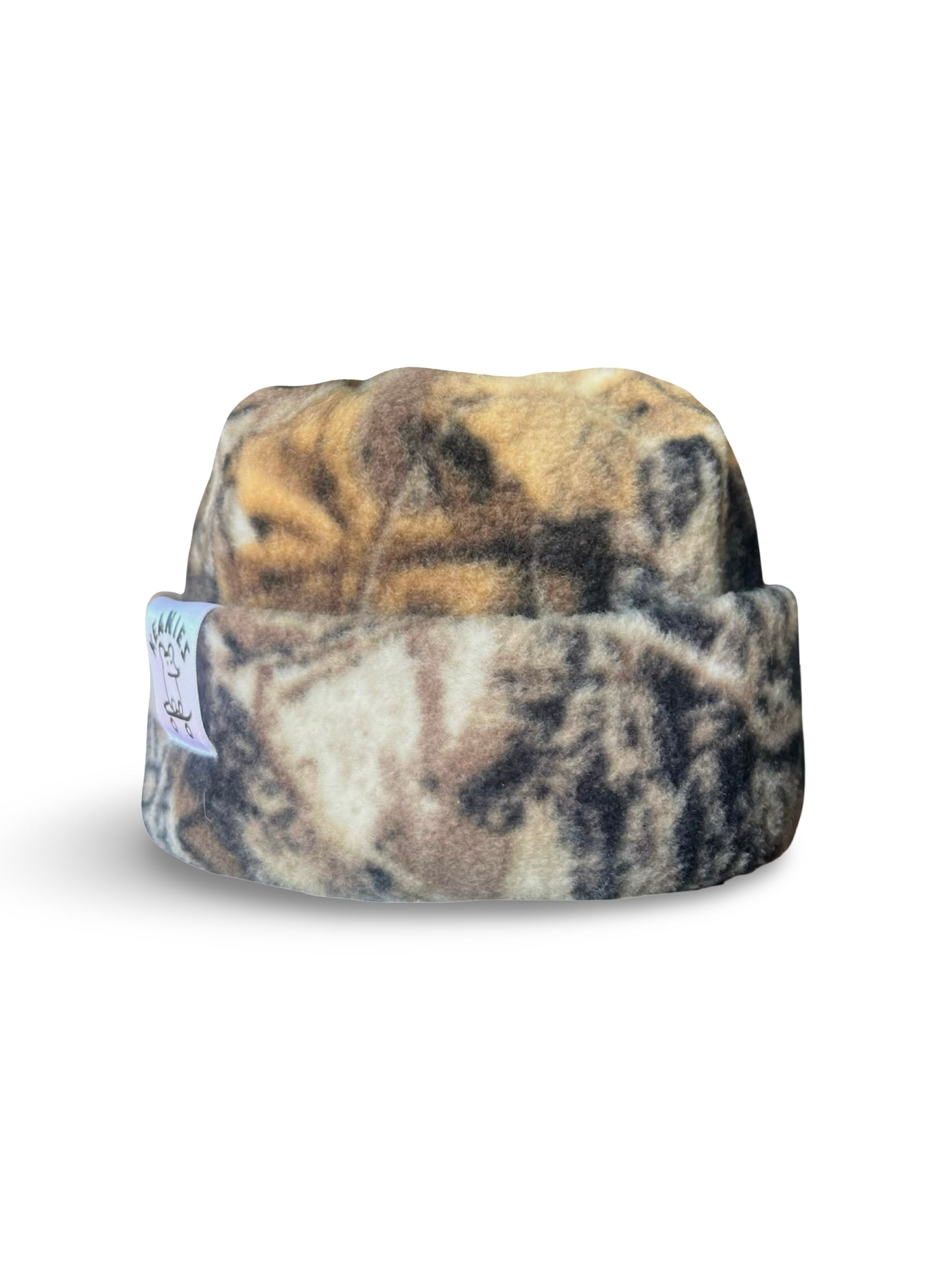 Camo Box Top Fleece Beanie