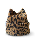 Cheetah Print Four Point Beanie