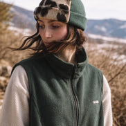 Leopard & Green Fisherman Beanie
