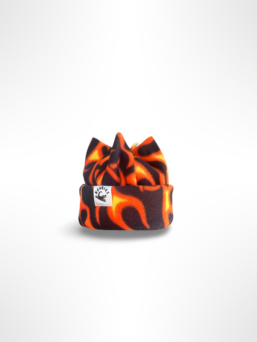 Flame Box Four-Point Fleece Beanie