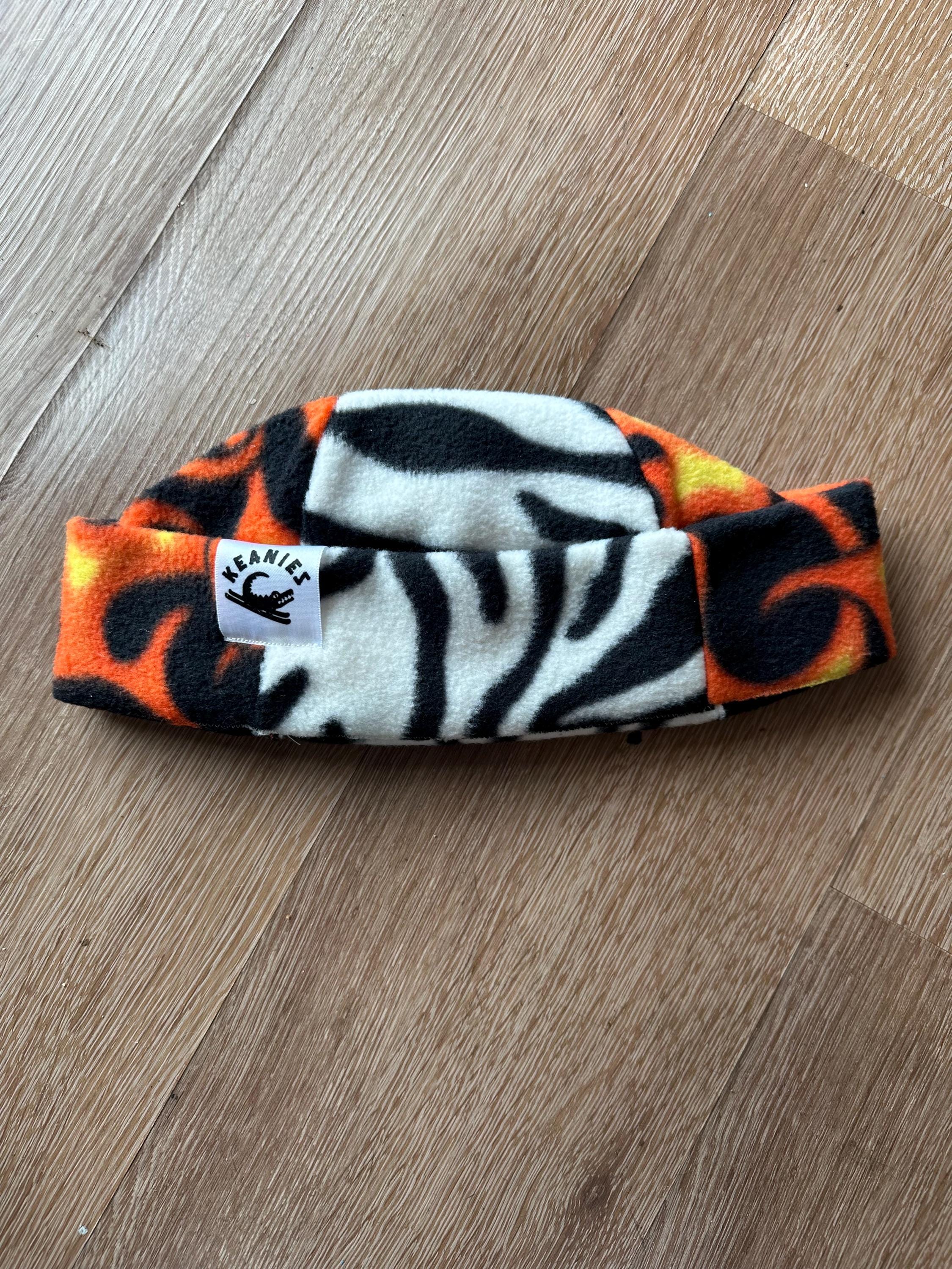Flame & Zebra Fisherman Beanie | Custom Fitting