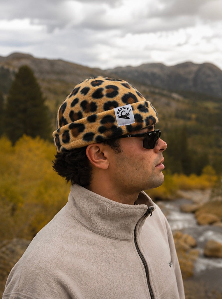 Cheetah Fisherman Beanie