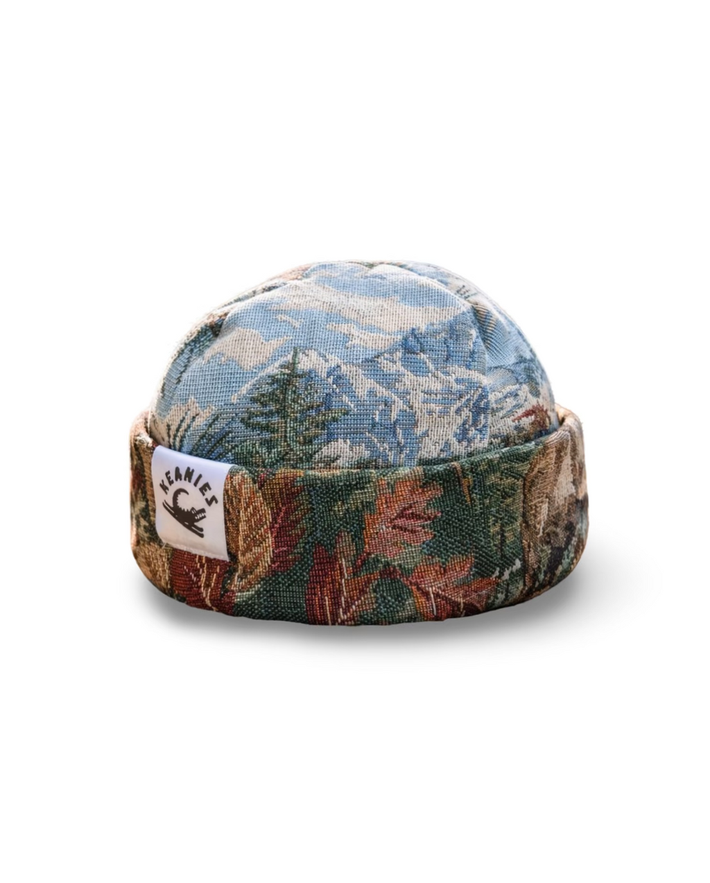 Up-cycled Woven Fisherman Beanie