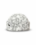 Snow Cheetah Fisherman Beanie