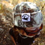 Camo Box Top Fleece Beanie