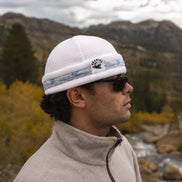 Sardine Stripe Fisherman Beanie