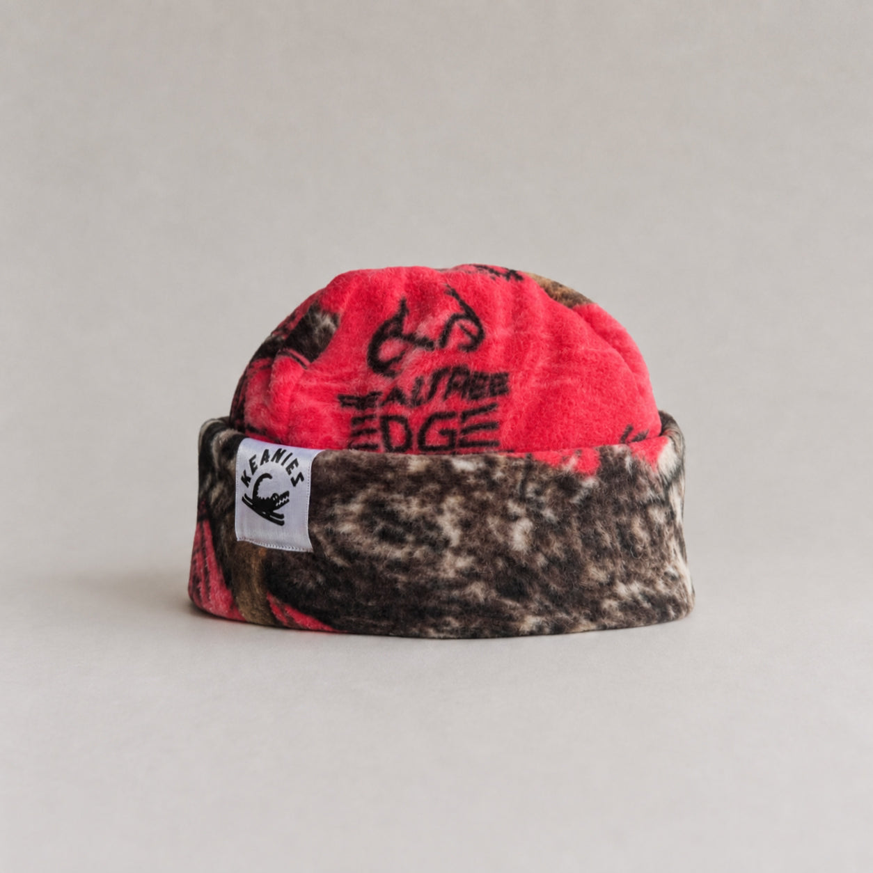 Pink Camo Fisherman Beanie