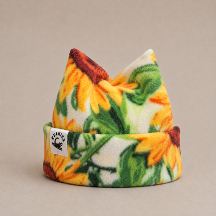 Sunflower Four Point Beanie