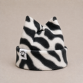 Zebra Box Four-Point Fleece Beanie