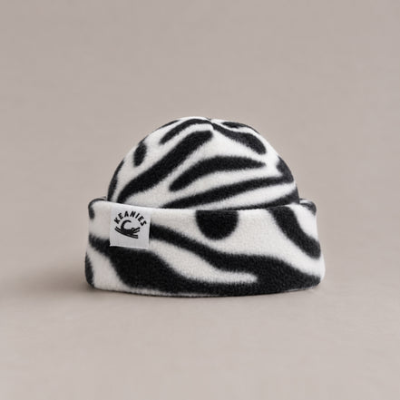 Zebra Fisherman Beanie
