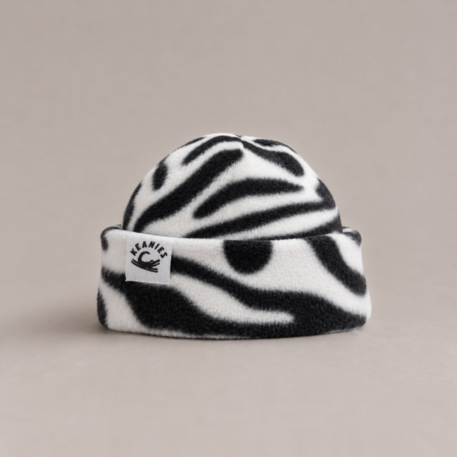 Zebra Fisherman Beanie