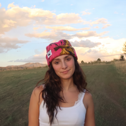 Pink Camo Box-Top Beanie