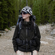 Zebra Fisherman Beanie