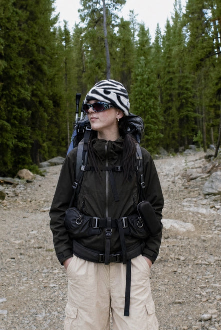 Zebra Fisherman Beanie