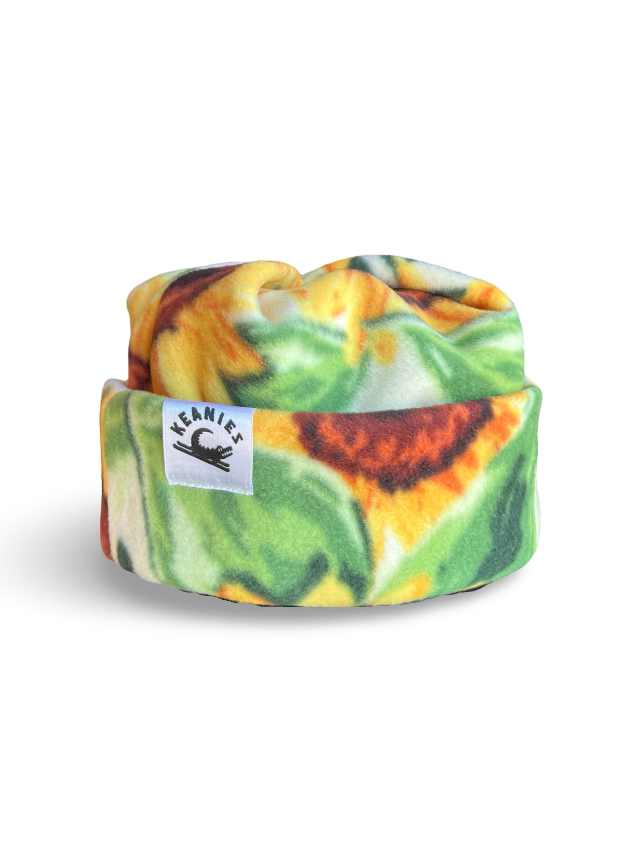 Sunflower Box Top Beanie