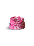 Pink Cheetah Box Top Fleece Beanie