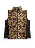 Cheetah Fleece Vest