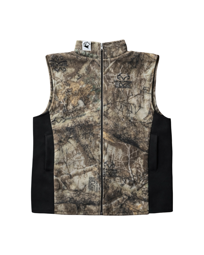 Camo Fleece Vest