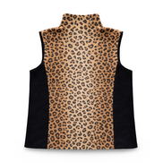 Cheetah Fleece Vest