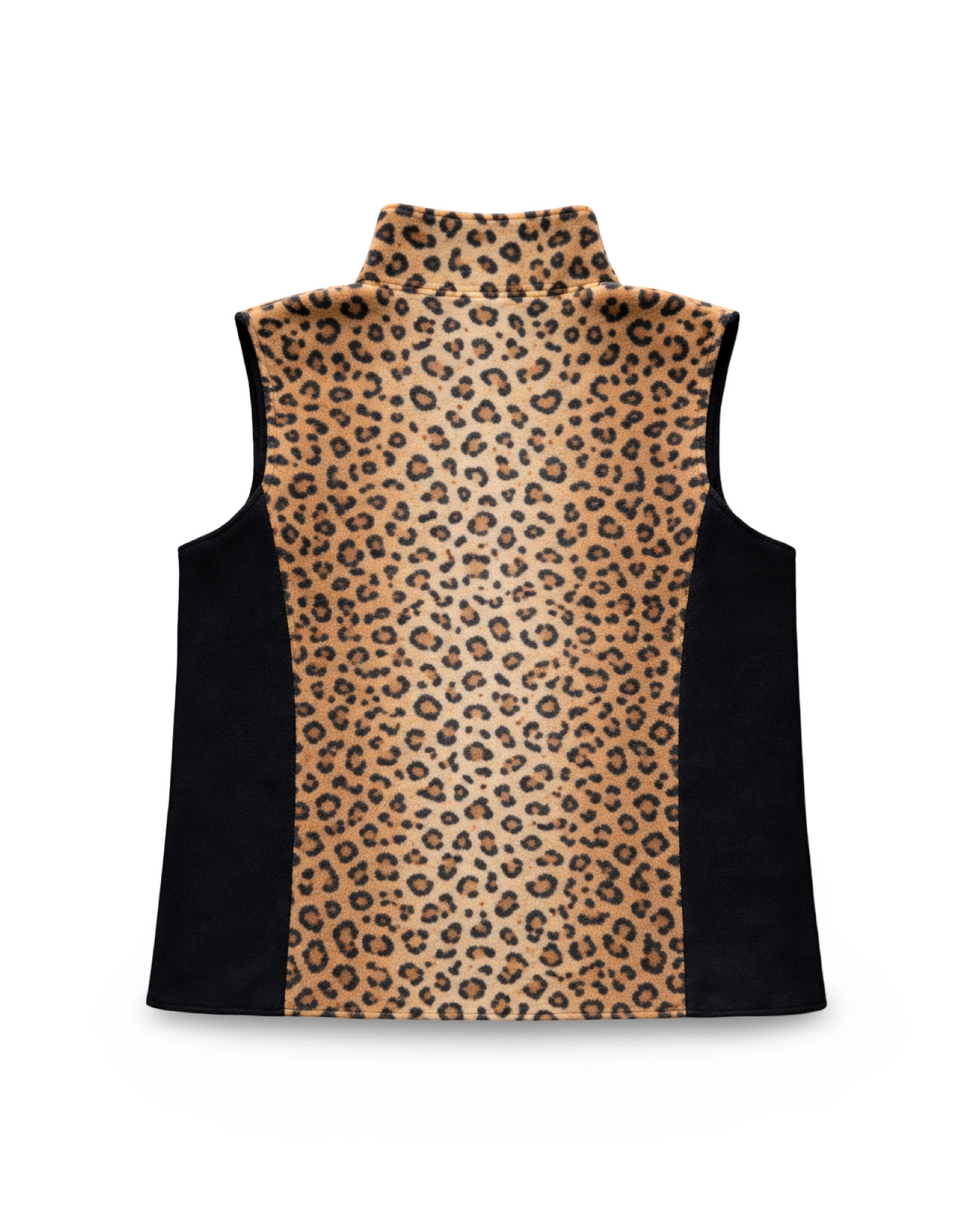Cheetah Fleece Vest