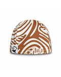Brown Abstract Skull Cap | Polartec Fleece