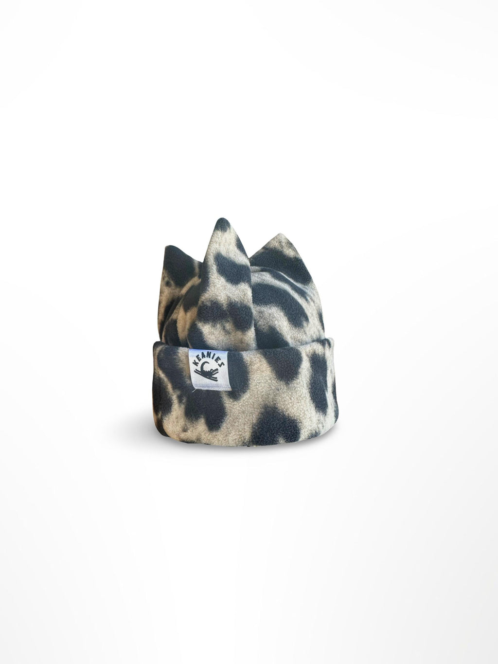 Snow Leopard  Four-Point Beanie | Custom Fit