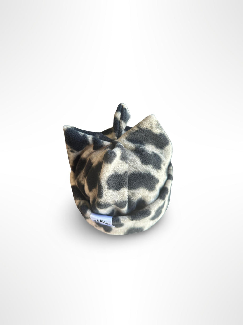 Snow Leopard  Four-Point Beanie | Custom Fit