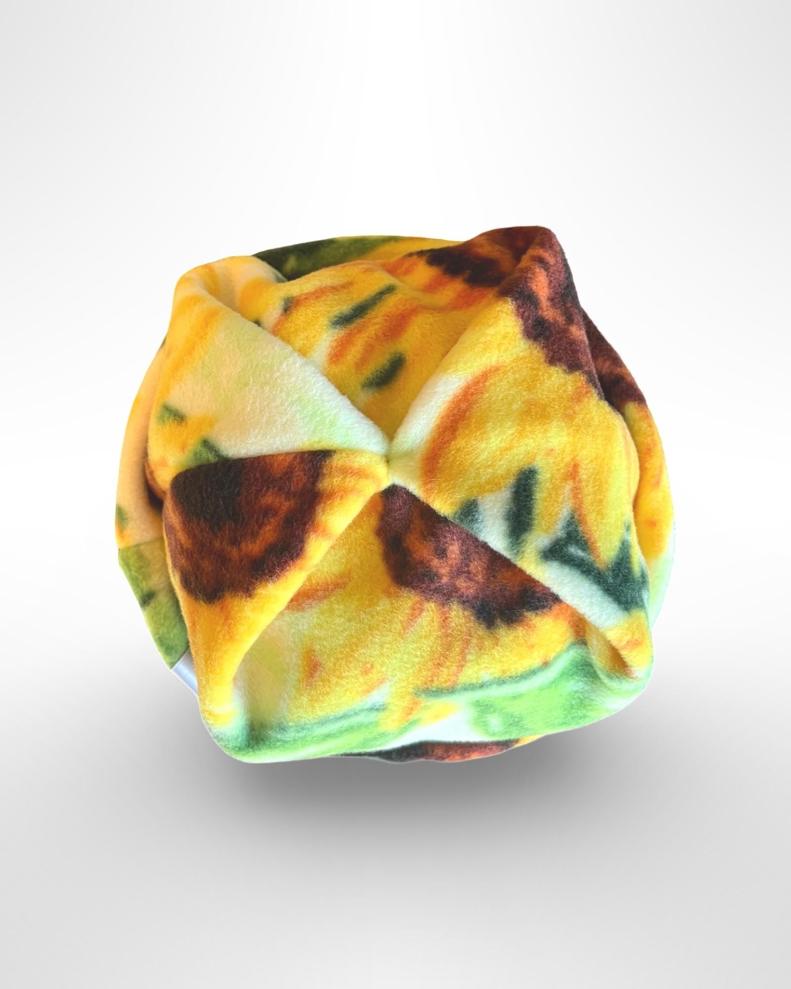 Sunflower  Box Top Beanie | Custom Fit
