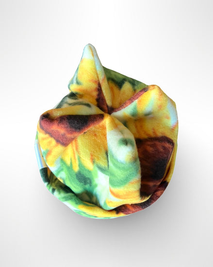 Sunflower Four Point Beanie | Custom Fit